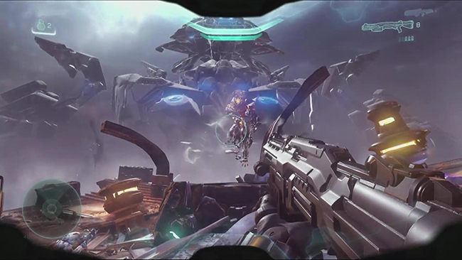 Gameplay of the Halo 5 campaign demo from E3 2015