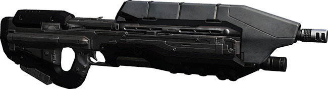 A Halo 4 Assault Rifle