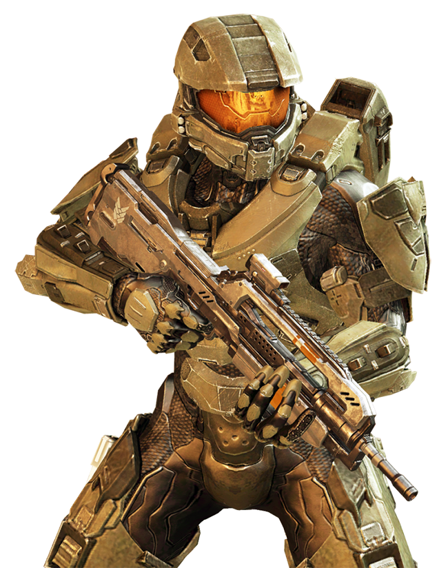Master Chief with a Battle Rifle