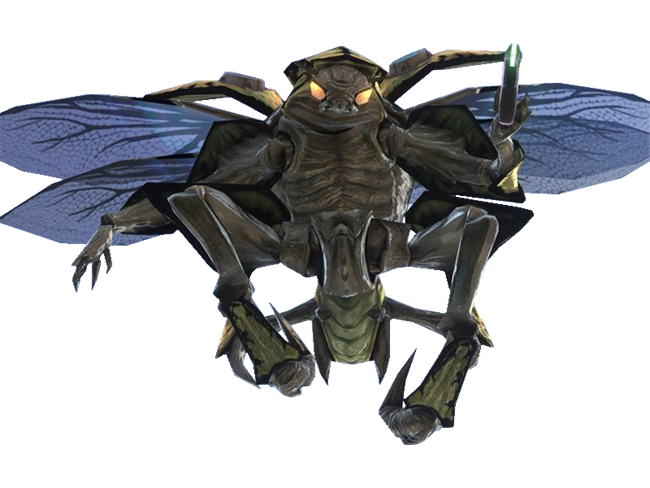 A Yanme'e, also known as Drones or Buggers