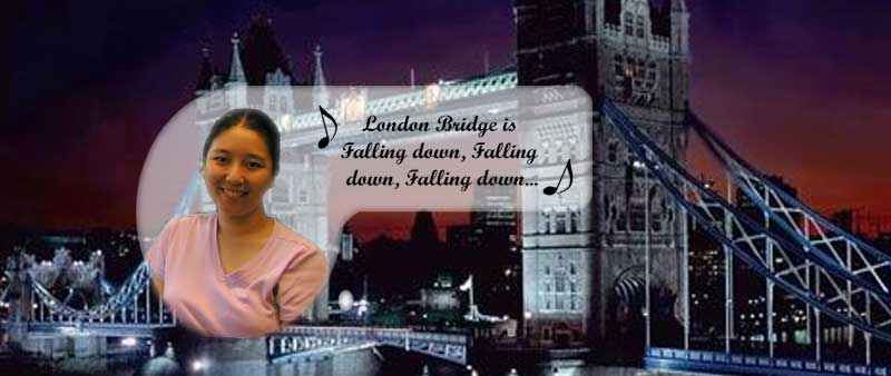 London Bridg is falling down...