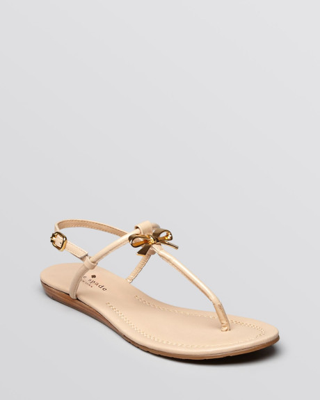 Kate Spade Nude Bow Sandal