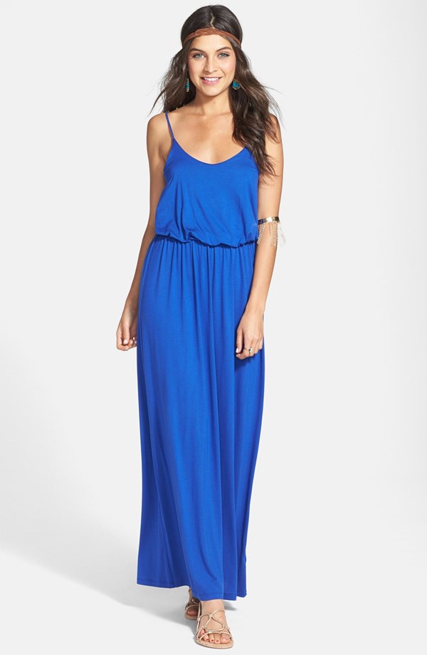 Blue Maxi Dress