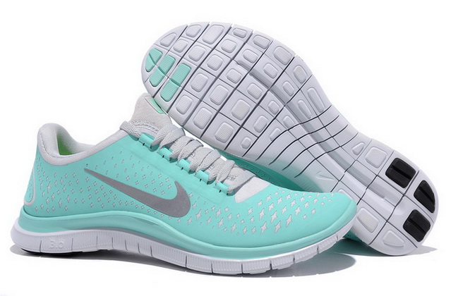 Mint Green Nike 3.0 Free Run