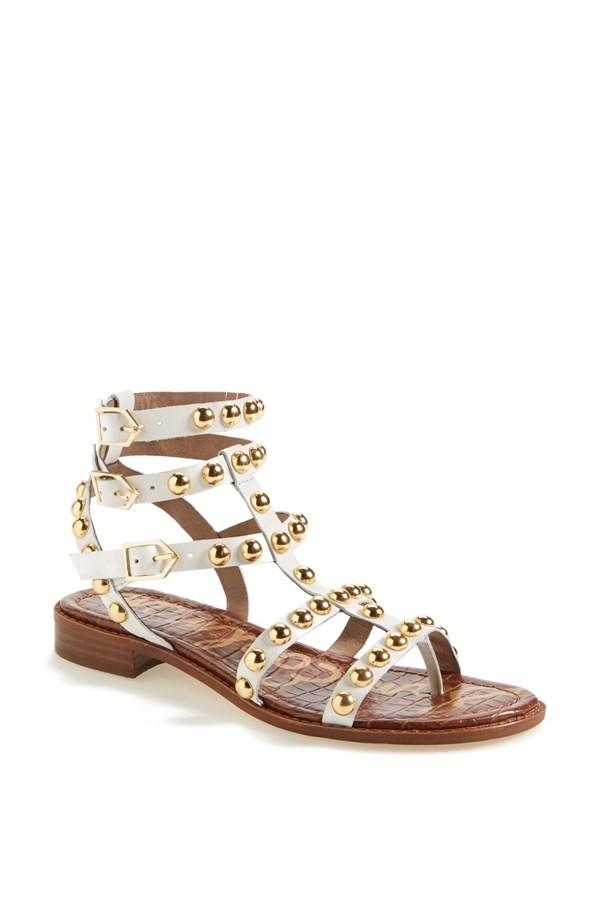 Sam Edelman Studded White Sandal