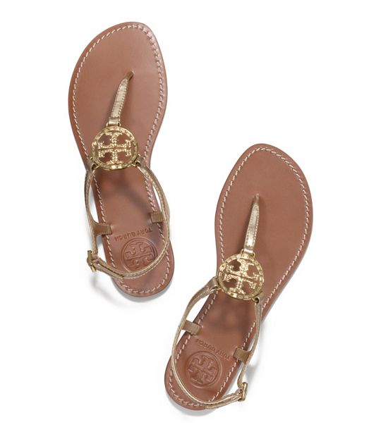 Tory Burch Gold Mettalic Sandal