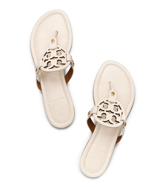 Tory Burch White Miller Sandal