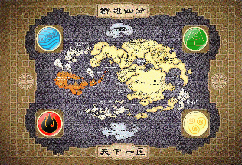 Avatar World Map