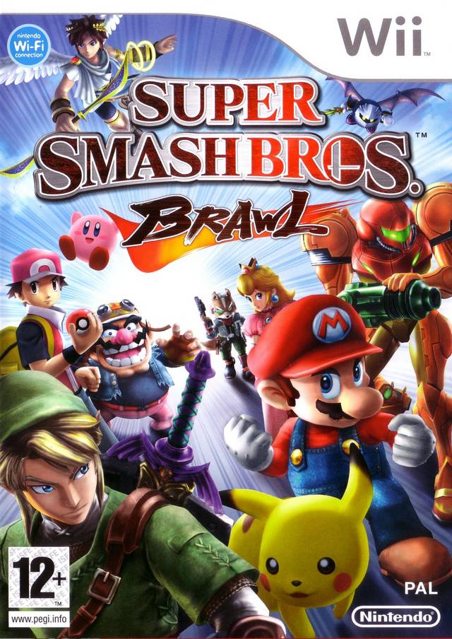 Super Smash Bros Brawl Cover