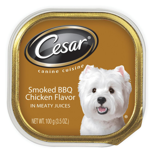 Canned dog food